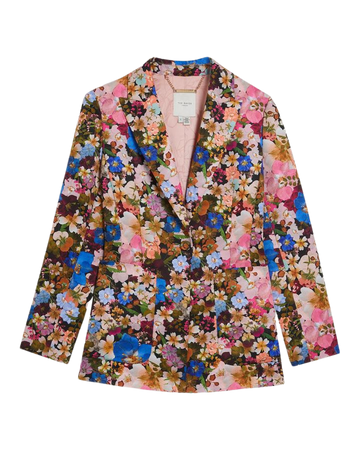 Printed Single Breasted Tailored Blazer – Ted Baker, United States