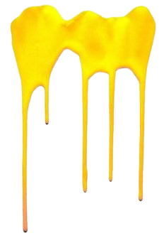 yellow paint splatter