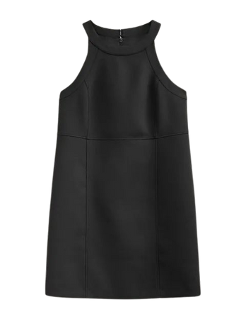 Sleeveless Mini Shift Dress - Black | Boden US