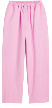 Wide-leg Joggers - Light pink - Ladies | H&M US