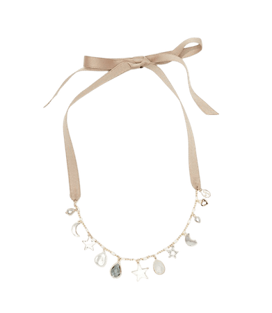 Charmed Tie Back Necklace | LOFT