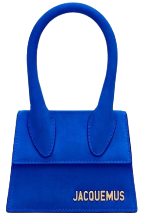 JACQUEMUS Cobalt Blue Mini Handbag
