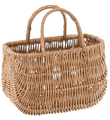 FONOTT willow wicker basket bag