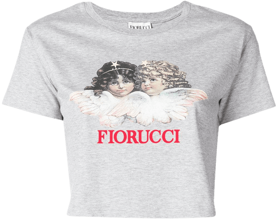 Fiorucci Vintage Angels Crop T-shirt - Farfetch
