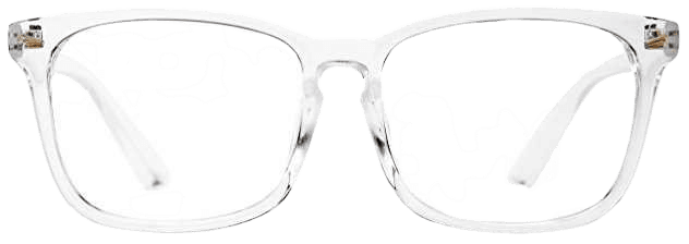 Amazon.com: Agstum Wayfarer Plain Glasses Frame Eyeglasses Clear Lens (Transparent, 53): Clothing