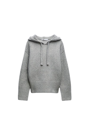 hoodie sweater- Light gray | ZARA United States