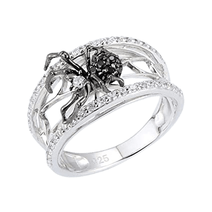 Women's Jewelry Women Sterling Silver Spider Ring