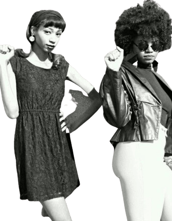 poses black panther party