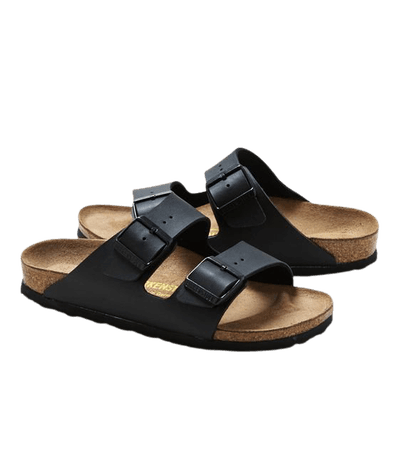 Black Strap Birkenstock Sandals