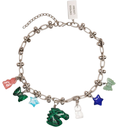 Chopova Lowena charm-embellished chain-link Necklace - Farfetch