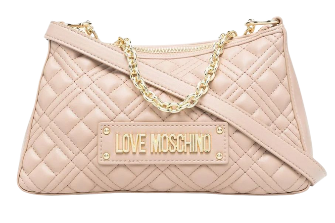 Love Moschino logo-plaque Quilted Shoulder Bag - Farfetch