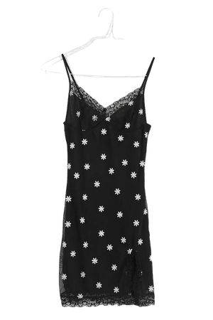 Motel Daisy Lace Trim Bodycon Dress | Urban Outfitters