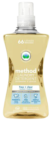 Method Free + Clear Laundry Detergent - 53.5 Fl Oz : Target
