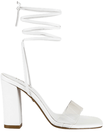 RAYE Katya Heel in White | REVOLVE