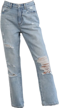 Ripped BF Jeans