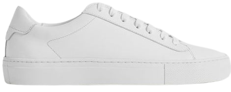 Finley White Leather Trainers – REISS