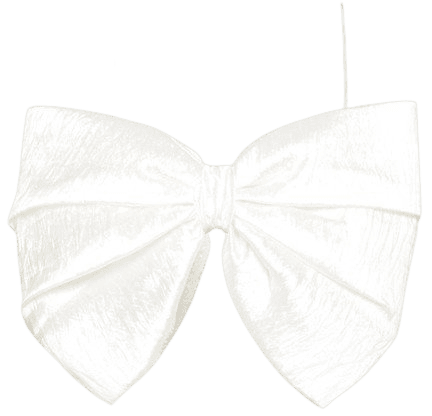 Silk Bow Crop Top by Mach & Mach | Moda Operandi