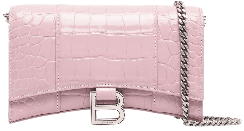 Balenciaga Hourglass chain wallet - FARFETCH