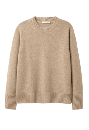 beige sweater