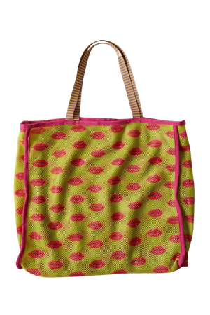 Printed Mesh Tote Bag | Urban Outfitters