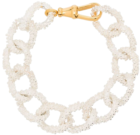 Shop Alighieri two-tone chain-link bracelet with Express Delivery - FARFETCH
