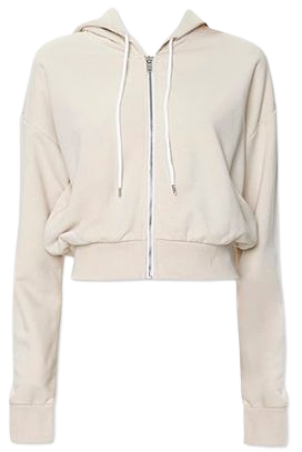 French Terry Zip-Up Hoodie | Forever 21