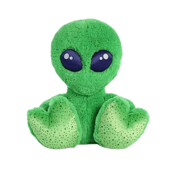 Jupiter the Stuffed Green Alien Taddle Toes | Aurora | Stuffed Safari