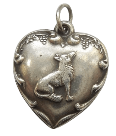 wolf jewellery charm