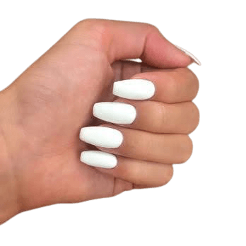 White coffin nails