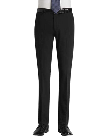 Egara Black Extreme Slim Fit Dress Pants - Men's Dress Pants | Men's Wearhouse