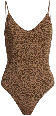 Shop Re/done Cheetah-Printed Bodysuit | Saks Fifth Avenue
