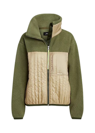 Hybrid Ripstop & High-Pile Fleece Jacket | Ralph Lauren