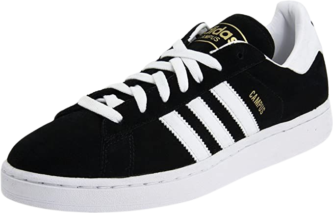 Amazon.com | adidas Originals Men's Campus 2 Sneaker, Black/Run White, 10.5 M | Fashion Sneakers