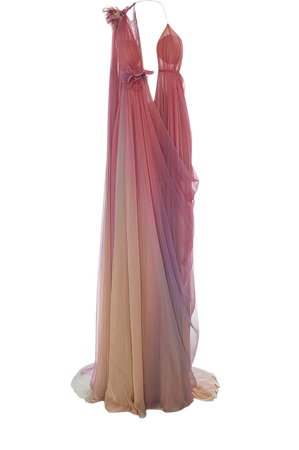 Elie Saab- Ombré Grecian Gown