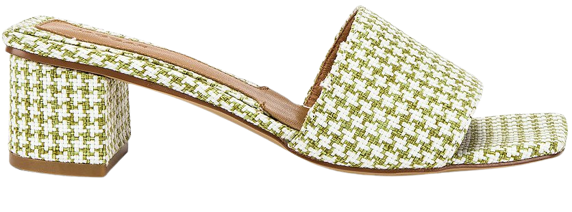Meadow Houndstooth Sandal