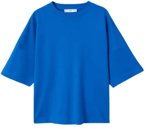 Oversize cotton t-shirt - Women | Mango USA