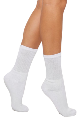 Basic White Sport Socks | Accessories | PrettyLittleThing USA