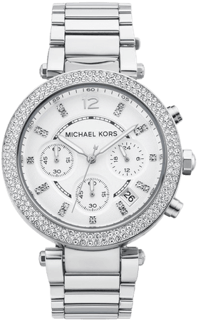 Michael Kors Ladies watch MK5353 silver strap and watch case