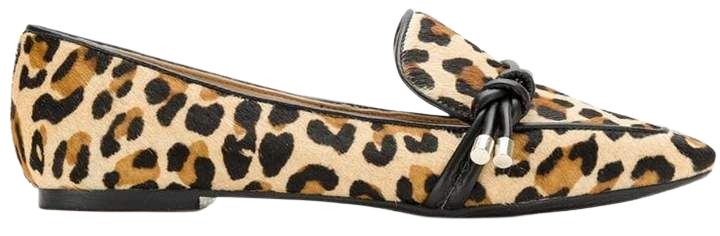 animal print loafers