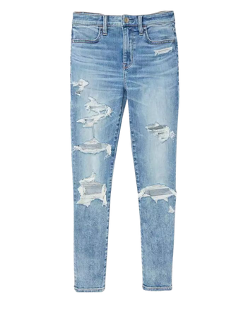 AE Ne(x)t Level Ripped High-Waisted Jegging Crop