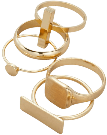 Belk Gold Tone Ring Set | belk