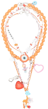Amir Slama six-strand Charm Necklace - Farfetch