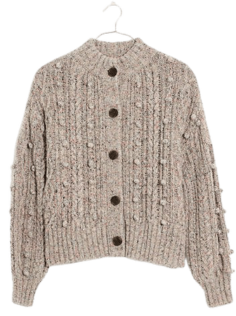 Heathshire Bobble Cardigan Sweater