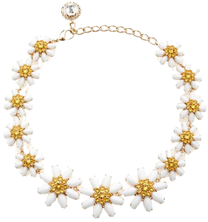 dolce and gabbana daisy necklace