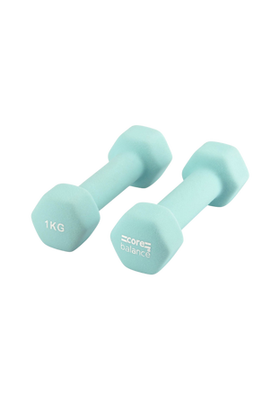 Core Balance | Teal 1kg Hand Weights