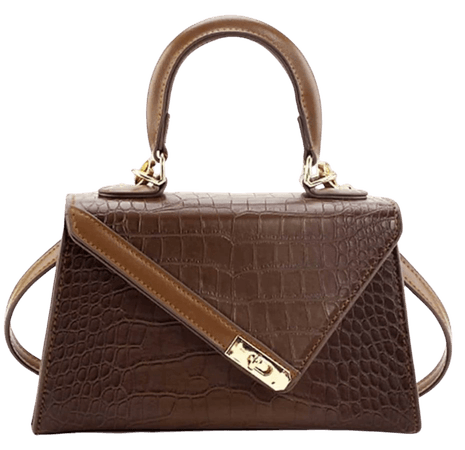 dark brown purse