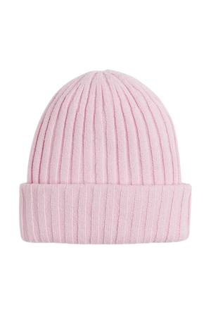 Rib-knit Hat - Light pink - Ladies | H&M US