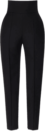 Alexandre Vauthier Wool High-Rise Skinny Pants Size: 36