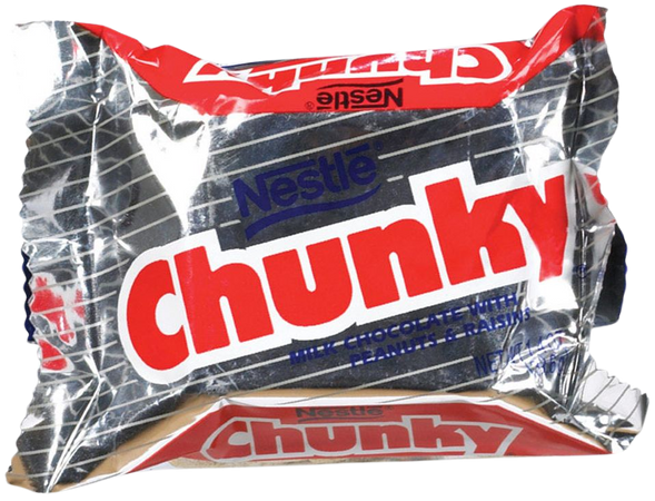 Nestle Chunky Peanut, Chocolate, Raisins Candy Bar 1.4 oz. - Miller Industrial