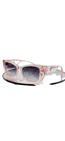 Chanel Pink sunglasses GG